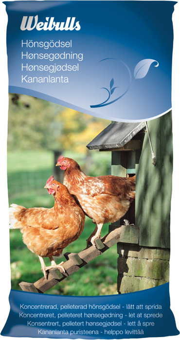 Hönsgödsel 40 L Weibulls 